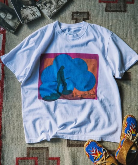 "Nasngwam"×"SAVE THE GOODMAN"A Voise in the Silence Tee