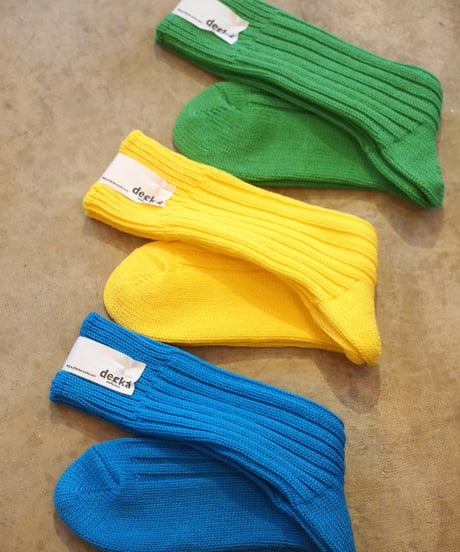 "decka Quality Socks " Cased Heavyweight Plain Socks