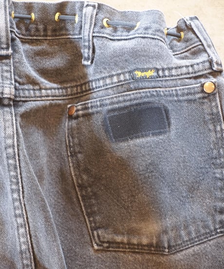 "KOUHEI TERRAI" Remake Cord Pants[Black Denim①]