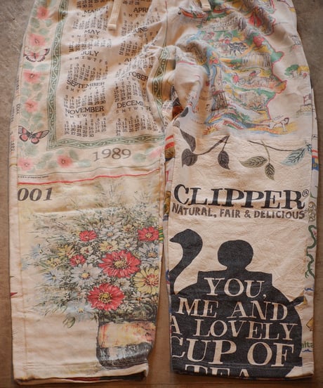 "Mr.RemakeMan."Vintage Tapestry Remake Easy Pants.①[Size:2(M)]