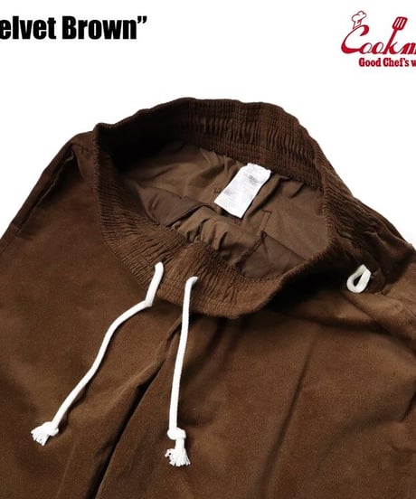 "COOKMAN" Chef Pants[Velvet]
