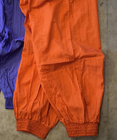 Last.1"O.K." Sports Style Nylon Jog Pants