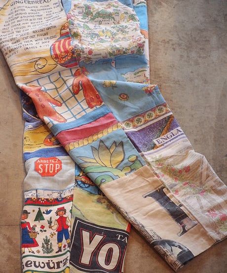 "Mr.RemakeMan."Vintage Tapestry Remake Easy Pants.③[Size:2(M)]