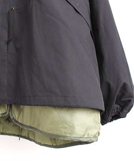 "MADE IN STANDARD" Ashland 90's Short Snow Parka Cotton With Liner