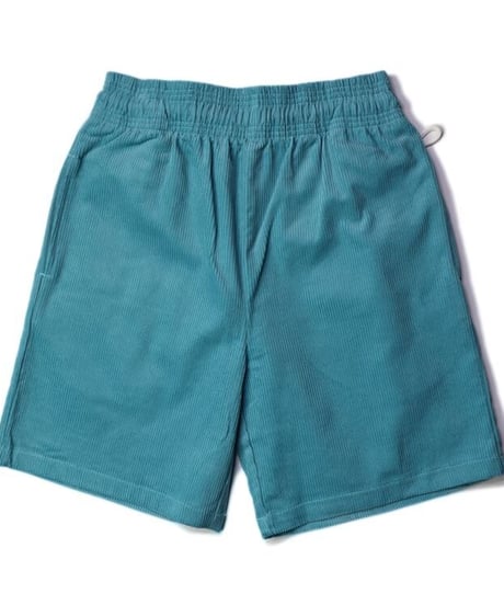"COOKMAN"Chef Pants Short Corduroy [Turquoise Blue]