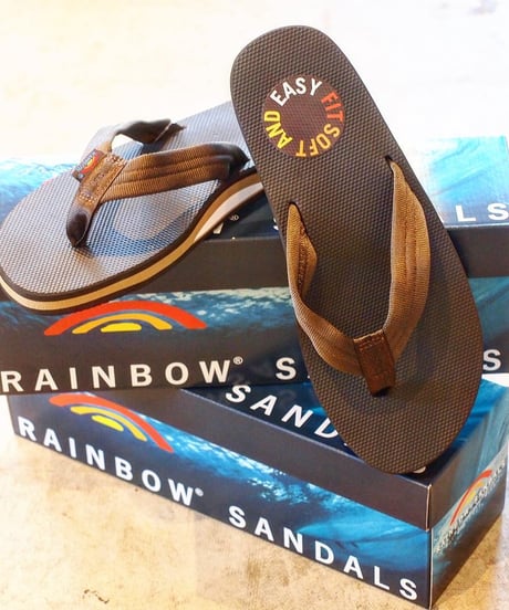 "RAINBOW SANDAL" Classic Rubber Sandal(NEW)