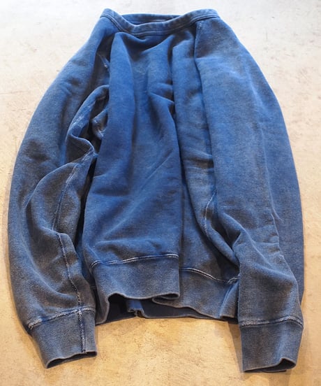 Last.1◎"GOOD ON"Vintage Dye Raglan Crew Sweat