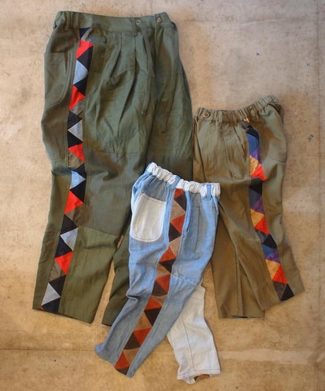 "Nasngwam" BARBARIAN LINE PANTS