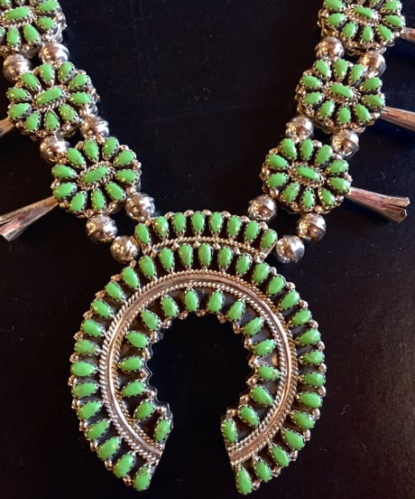 ”NAVAJO” Rversivle CIuster Naja Necklace