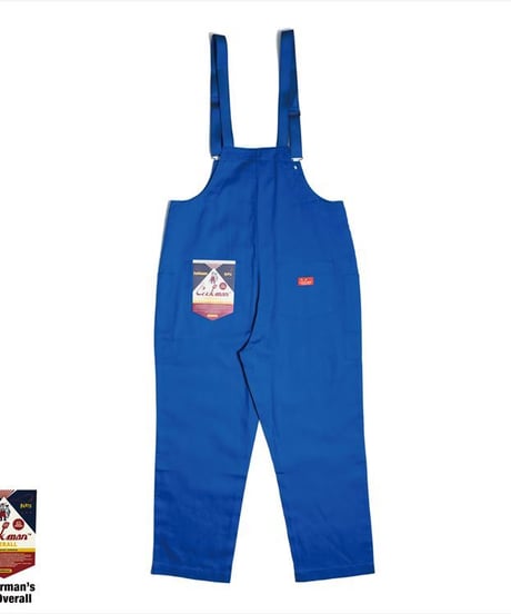 "COOKMAN"Fisherman's Bib Overall [Deep Blue]