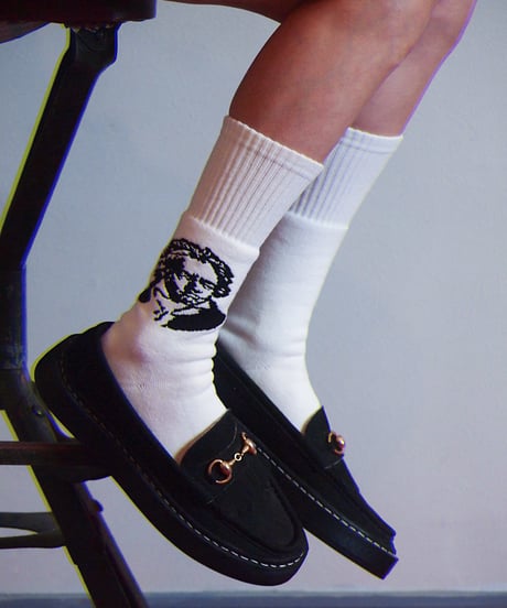 "decka"×"BRU NA BOINNE"Pile Socks「COMPOSTER」