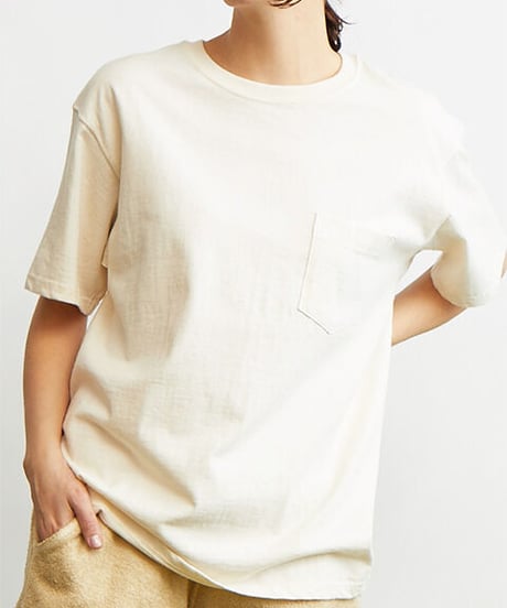 "GOOD ON"Organic S/S Pocket Tee