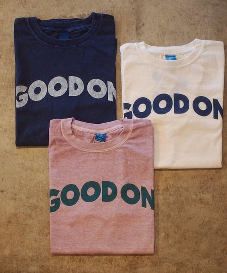 "GOOD ON" GO ARCH LOGO S/S TEE