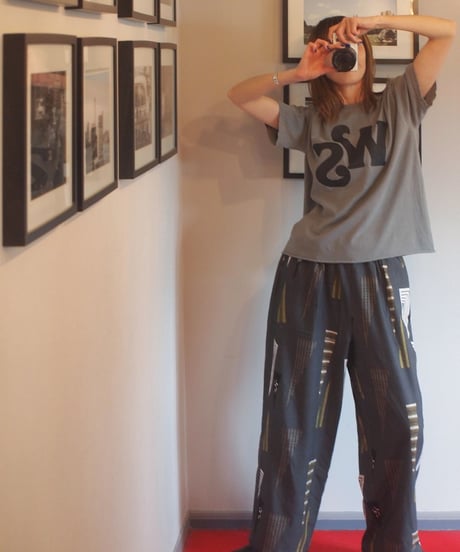 "MODEM DESIGN" Patternd Easy Pants