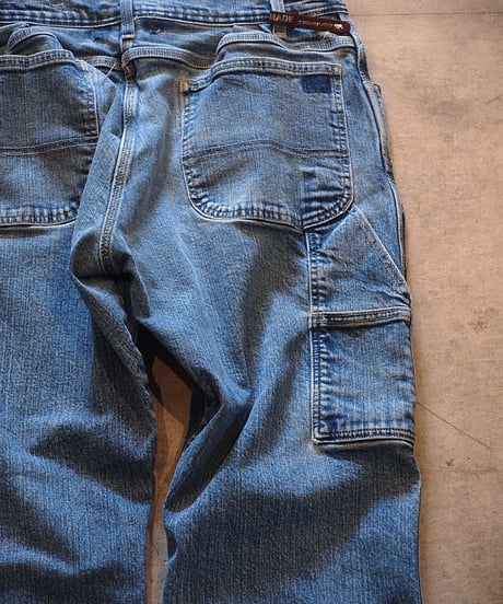 "SUNNY SIDE UP" Re Denim Painter Pants