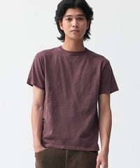 “GOOD ON"Short Sleeve Tee[P-BORDEAUX]