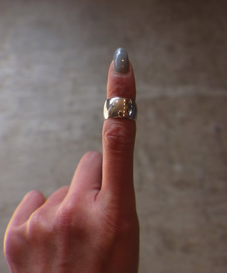 "NAVAJO" Silver Plane Ring