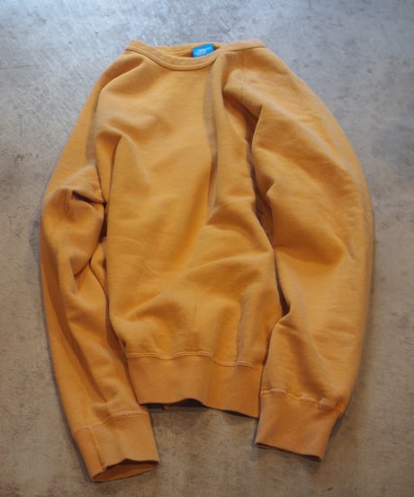Last.1◎"GOOD ON"Vintage Dye Raglan Crew Sweat
