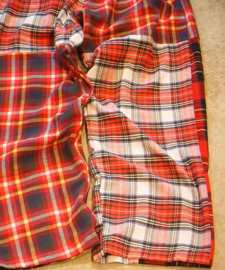 "MR.REMAKEMAN"Check Shirts Remake Eazy Pants