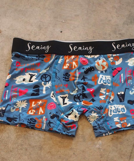 "Seaing"Boxer Pants[ROUTINE]