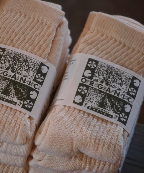 再入荷!! "ORGANIC THREADS" Regular 3Pack Socks
