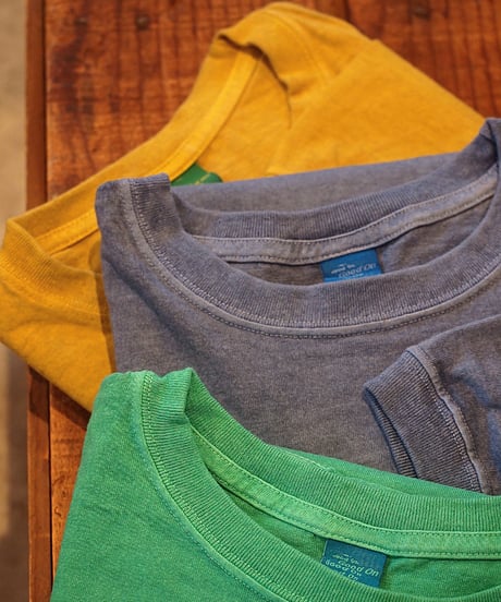 "GOOD ON"Long Sleeve Crew Tee