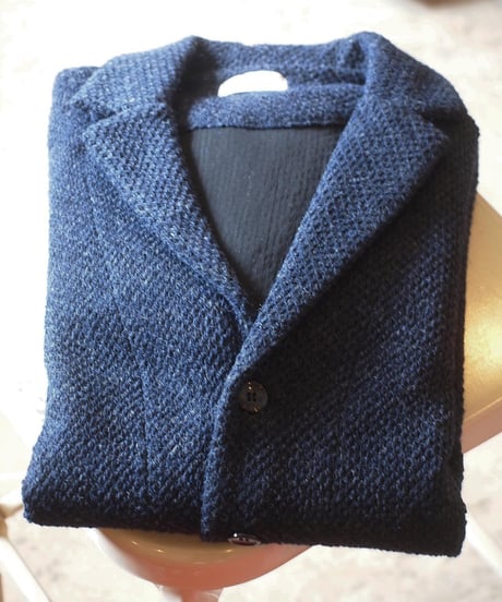 "SPINNER BAIT" Icelandic Wool Tailor Cardigan