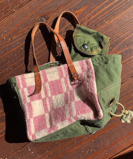 "MITAKUYE Original" Army Remake Tote Bag
