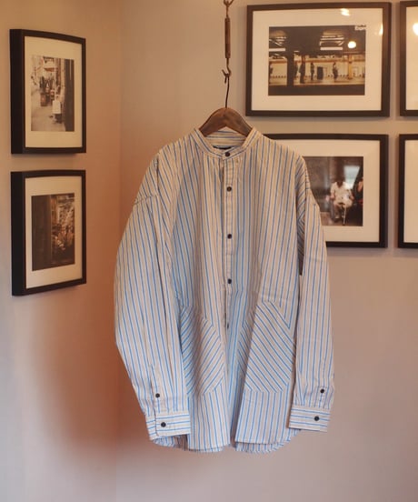 "MODEM DESIGN" Stand Collar Shirts