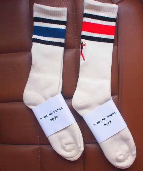 Men's再入荷！"BRU NA BOINNE"×"decka Quality Socks"SK8 Socks