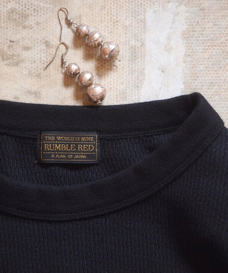"RUMBLE RED"Crew Neck Thermal Shirts