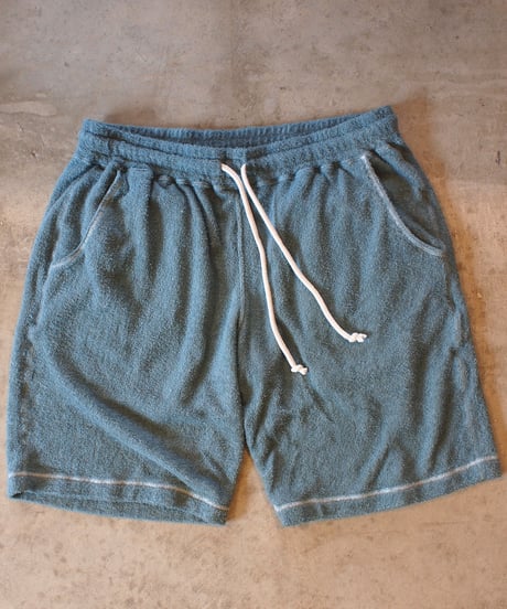 "GOOD ON" Double Pile Shorts