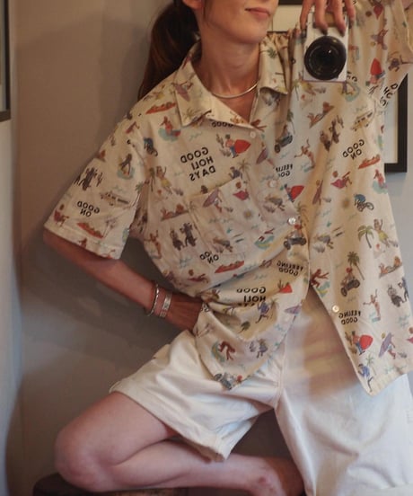 "GOOD ON"「GOOD HOLIDAY」S/S Open Shirts