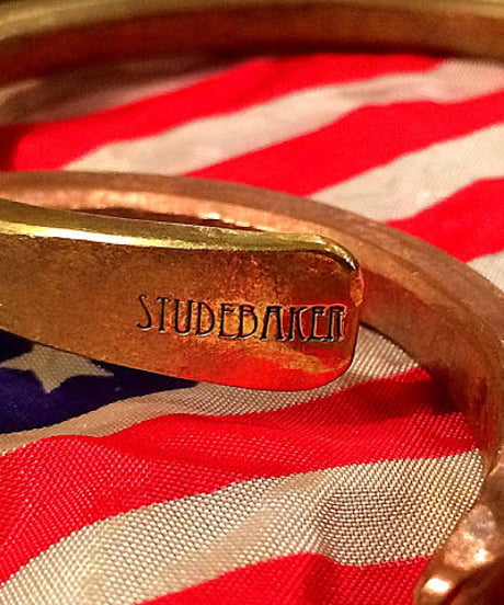 "STUDEBAKER metals"  Straight cuff(Brass)