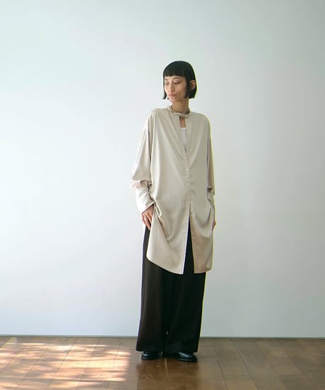 "RUMBLE RED"N-1 Long Dress Shirts