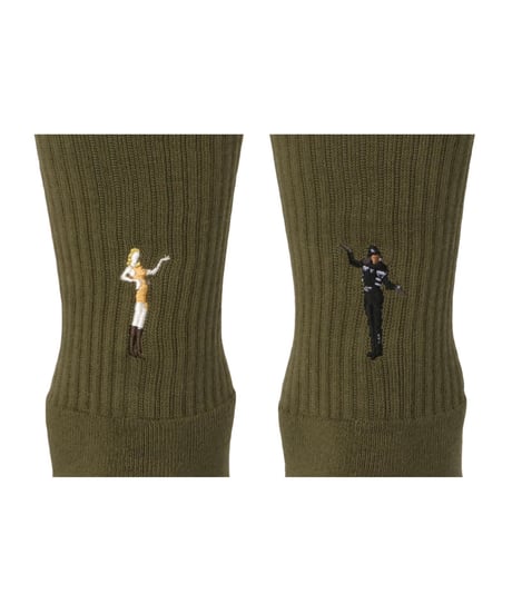 decka Quality socks by BRÚ NA BÓINNE Pile Socks / Embroidery / MJ