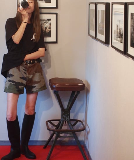 "FRENCH ARMY"CCE Camo Shorts