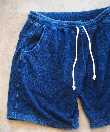 "GOOD ON" Double Pile Shorts