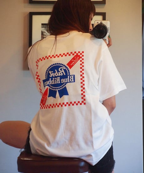 再入荷！"COOKMAN" Short Sleeve Tee[Pabst Ribbon Checker]