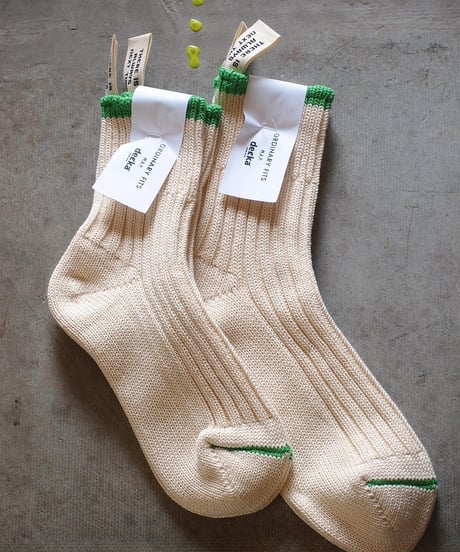 "ORDINARY FITS"×decka 「M.A.P.」Socks