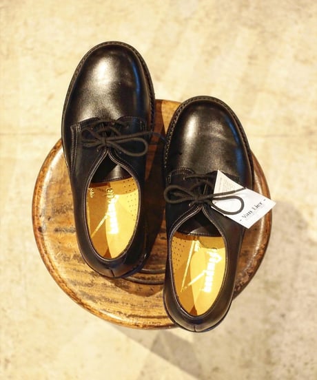 DEAD STOCK!! "DUTCH MILITARY" Service Shoes(Black)