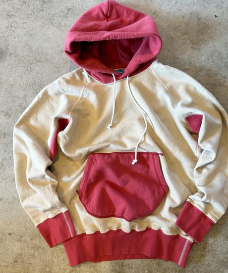"GOOD ON" Ringer Pull Over Hood Sweat
