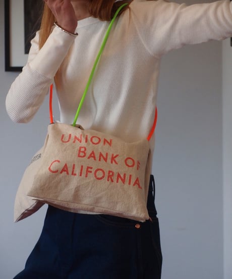 "REMAKE" US BANK COIN BAG Sacoche[③]