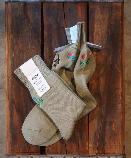 "decka"×"BRU NA BOINNE" Souvenir Socks [NETHERLANDS]