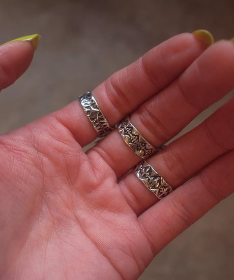 "NAVAJO" Kevin Ramone Silver Ring