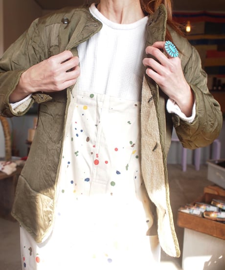 "COOKMAN"Fisherman's Bib Overall 「Sauce Splash」