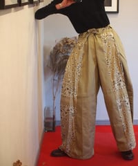 "BONUM" Remake Wide Pants