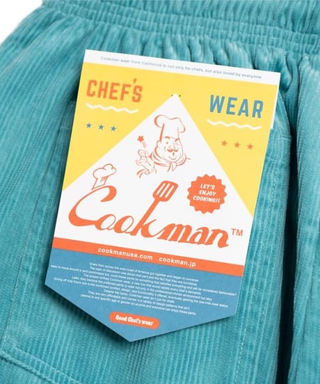 "COOKMAN" Chef Corduroy Pants