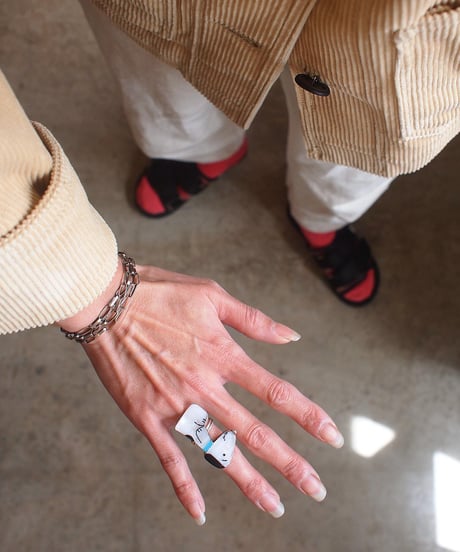 "ZUNI"Jewelry Inlay Ring