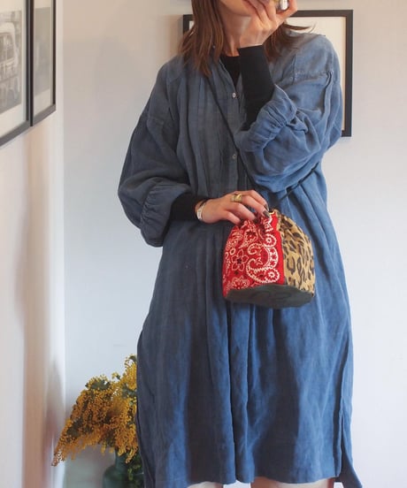 再入荷!!"KOUHEI TERRAI"Vintage Bandana巾着